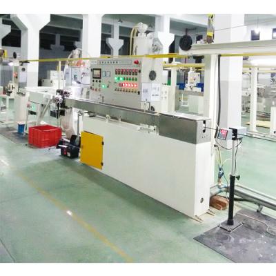 China Extrusión de cables de aislamiento de PVC Cables de cobre de fibra óptica Proceso de fabricación de equipos en venta