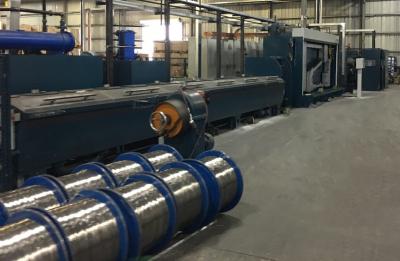 Chine Ligne de décomposition des tiges Machine de dessin de fil d'aluminium à vendre