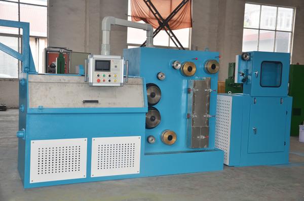 Quality Multi-Head Multiwire Drawing Machine For 4 Wires 0.15-0.6mm Copper Wire Production Line for sale