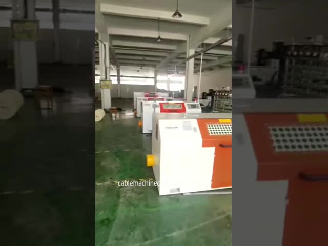 Choose Technology new developped fast speed double twister buncher machine
