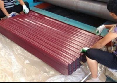 中国 薄い波形の金属板に屋根を付ける工業ビル26のゲージの波形の金属 販売のため