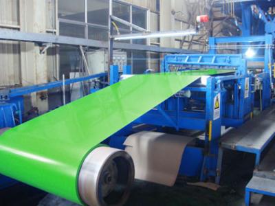 Chine L'amorce le gigaoctet T 12754 PPGI de polyester de micron de silicium colorent la feuille enduite à vendre