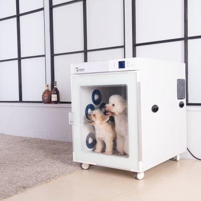 China Smart Dog Grooming Cage Dryers 140Kg 451L With Removable Bottom for sale