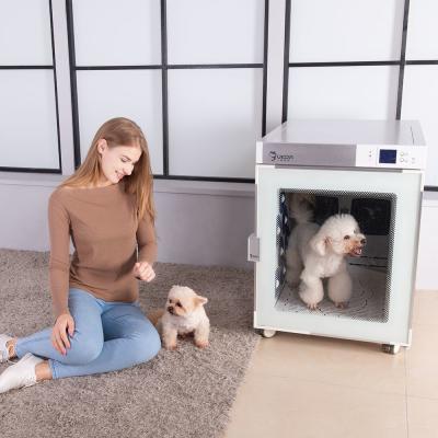 China Cube Shaped Smart Pet Hair Dryer Room Automatic Pet Drying Box For Teddy Cats for sale