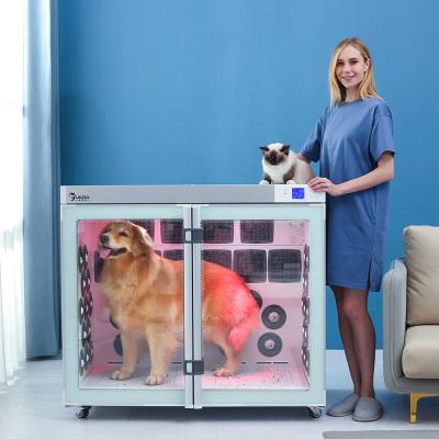 China Professional PET Drying Room 2700W , Low Noise Dog Grooming Blower 451L for sale
