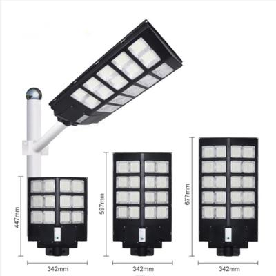 China IP65 Aluminum Alloy Street Light Integrated Solar Powered Street Lights for sale