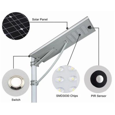 China 30W - 200W Automatic Solar Street Lighting With 50 Years Life Span en venta