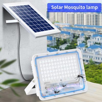 China IP65 Waterproof 50W 300W Solar Mosquito Killer Light Best Solar Powered Outdoor Flood Lights 100watts With Solar Panel for sale