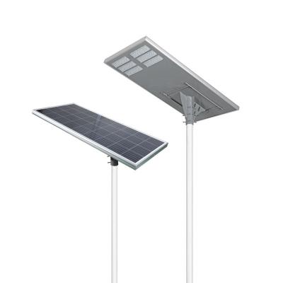 China Led 150-160lm/W Solar Integrated Solar Powered Led Street Light Solar System With Auto Intensity Control for sale
