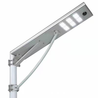 China 150W All In One High Quality IP65 Waterproof Integrated Solar Street Light Streetlight Outdoor With Pole for sale