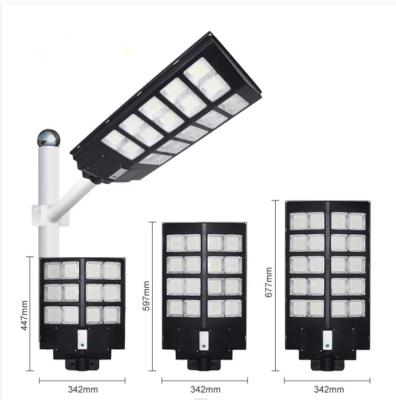 China NEW ABS Solar Street Lighting Outdoor Garden Lights Integrated Body Sensor Street Lights Solar Wall Ligh en venta