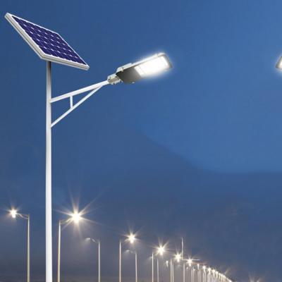 China Automatic Solar Powered Panel 12000lm IP65 Streetlighting with Mono Solar Street Solar Lights for sale