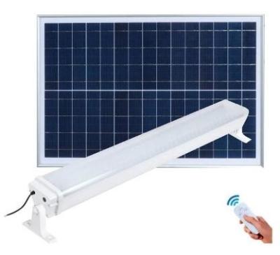 中国 20W 60W 40W 80W Adjustable Solar LED Tri Proof Light Available Indoors Garage Parking Lot LED Flood Light 販売のため
