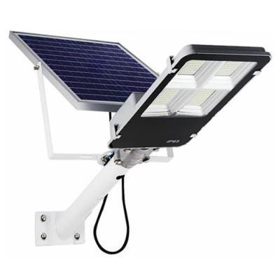 China SMD3030 Chip All In One Solar LED Street Light With Mono Solar Panel Remote Control for sale