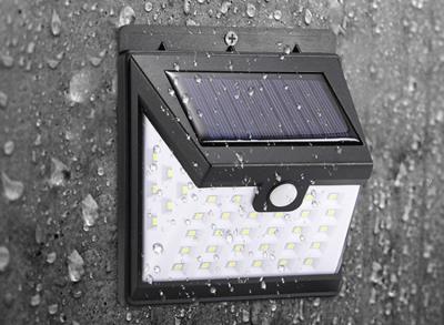 China High Lumen 4W Solar LED Garden Path Lights IP65 Waterproof Wall Outdoor for sale