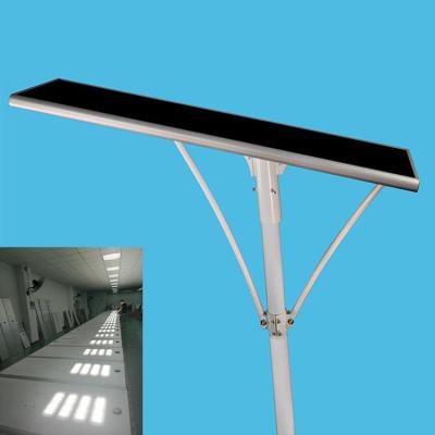 China Outdoor 90w Integrated Solar Street Light 10800 Lumen With Solar Panel for sale