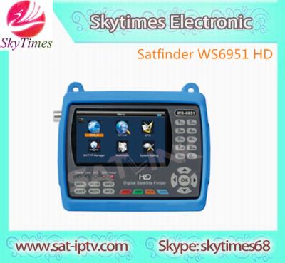 China satellite finder meter ws-6906 , ws-6951 HD MPEG-4 for sale