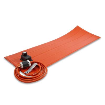 China 380v Flexible Rubber Heater 200 Degree , Waterproof Silicone Heating Pad for sale