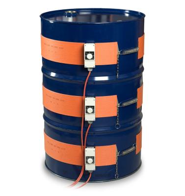 China barril Heater Bands 240v, calentador eléctrico del silicón de 2500m m del tambor 1500w en venta