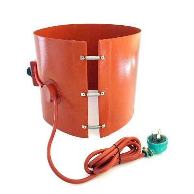 China 200v Silicone 15 Gallon Drum Heater Pad 800w 10m Fast Heating Speed for sale