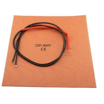 China 0.06 Inch Silicone Rubber Heating Mat for sale