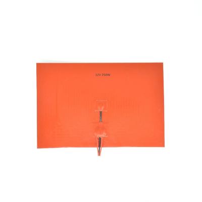 China 12v Silicone Rubber Heating Mat for sale