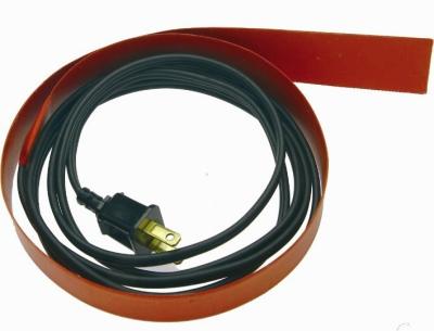 China 2000 Watt Flexible Silicone Rubber Heat Tape Cable 200mmx860mm Thermal for sale
