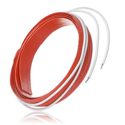 China 15-50mm Flexible Electric Heating Tape , 50m Flexible Heating Element for sale
