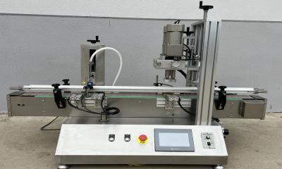 Chine Machine de capsulage de remplissage de pompe magnétique liquide de table GMP 10-5000ML à vendre