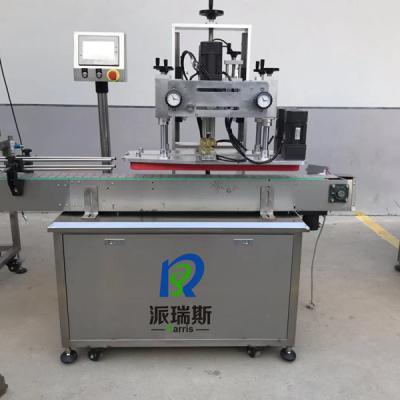 China 110V Automatic Capping Machine , 25 To 50BPM Bottle Screw Capping Machine for sale
