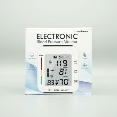 China 20Pcs/ Ctn Automatic Wrist Blood Pressure Monitor BP Machine for sale