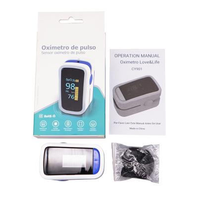China 99% Accuracy Home Medical Devices OLED Medical Fingertip Pulse Oximeter for sale