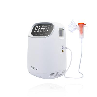 China Lightweight 1L Medical Oxygen Concentrators Atomization Function 0.15ml/ Min for sale