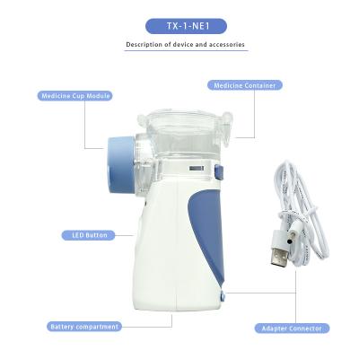 China Ultrasonic Portable Mesh Nebulizer OEM for sale