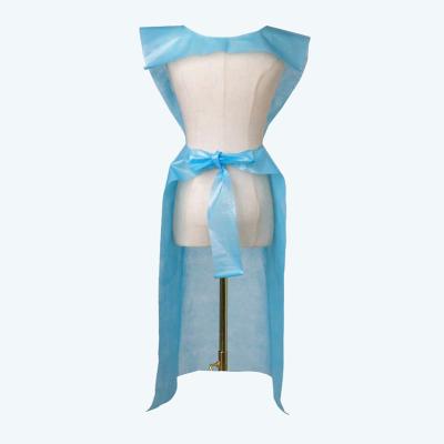 China Gestricktes Stulpen-Breathable medizinisches Schutzkleidungs-Overall-Kleid für Erwachsenen zu verkaufen