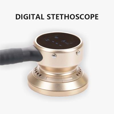 China Sound Tracks Recording Digital Smart Stethoscope With Bluetooth And APP for sale