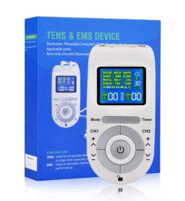 China Lightweight Carry Timing Function Pulse Digital Tens Massager for sale