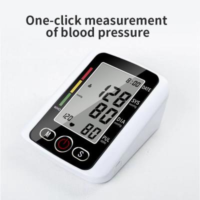 China Home Medical Arm Type Sphygmomanometer With A Smart Display Voice Broadcast for sale