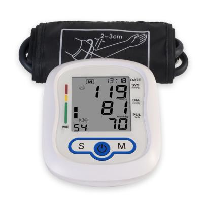 China Daily Checks Home Hospital One Key Measurement Blood Pressure Monitor Arm Type for sale