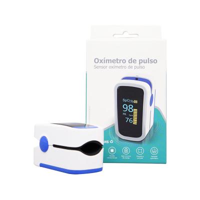 China Finger Clip Pulse Oximeter Display Four Color OLED SpO2 Measurement Range 70%-100% for sale