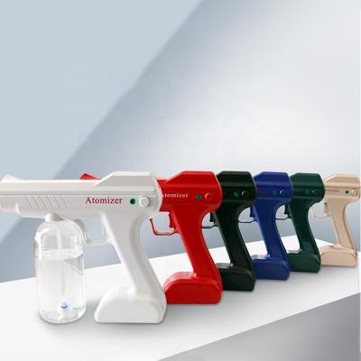 China Nano Blue Light Disinfection Technology Disinfection Spray Gun With Large Capacity for sale