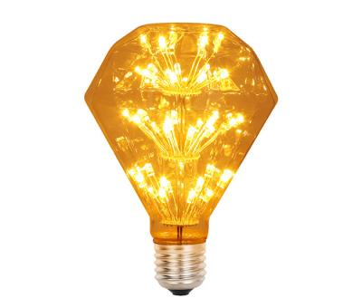 China Crystal Glass Diamond G95 E27 Bulb Led 3w Edison Decorative Light Bulbs for sale