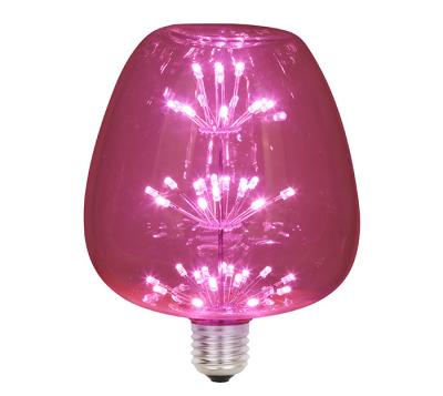 China Apple Glass Decorative Filament Bulbs 1.5w G125 E27 Cob Filament Bulb for sale