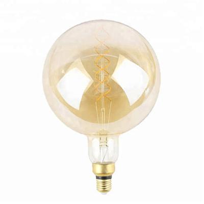 China Gaint Size Globe Filament Bulb G200 8w 700lm Retro Filament Bulb Warm White for sale