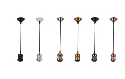 China Commercial E27 Pendant Lamp Holder Durable Retro Edison Bulb Scoket for sale