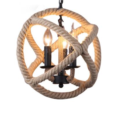 China American Retro vintage Pendant Lamps Loft Old Style Hanging Lights for sale