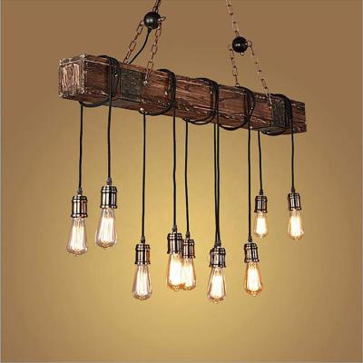 China Industrial  Vintage Pendant Lamps  Black E27 Hemp Rope Pendant Light for sale