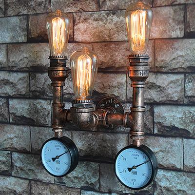 China Creative Vintage Iedison Bulb Wall Lights Antique Gold Wall Lamp Bulb for sale