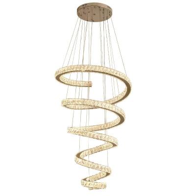 China Spin Stairs Modern Kitchen Pendant Lights Contemporary Hanging Lights for sale