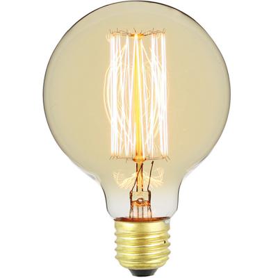 China Lámpara del hotel 60w Dimmable Edison del día de fiesta/bulbos decorativos del filamento en venta